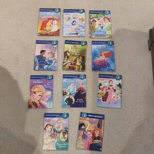 Lot Of 11 Paperback Disney Step 2 Into Reading DifferDisney Princess Collection